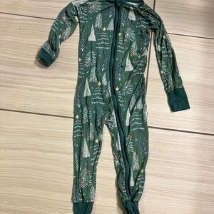 Little Sleepies Christmas Tree 2T Zip